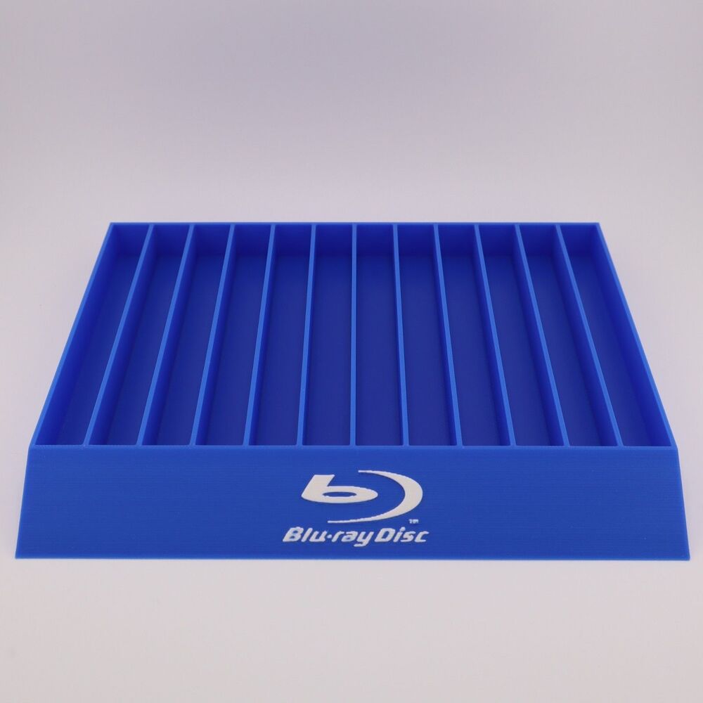 Blu-ray / DVD Disc - 12 Slot - Display Holder Rack Stand Organizer
